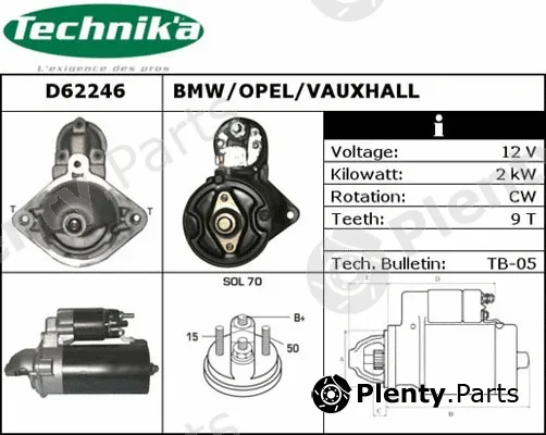 Technika D62246 — Starter