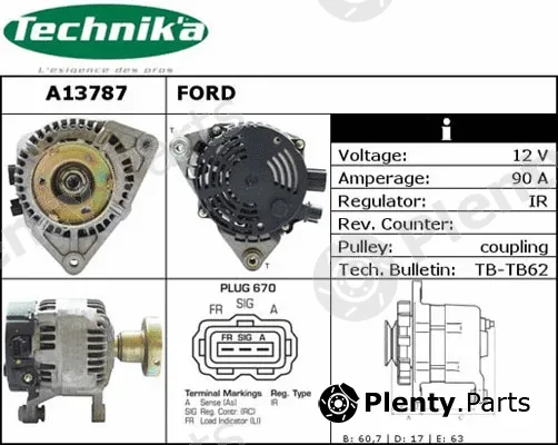 Technika A13787 — Alternator