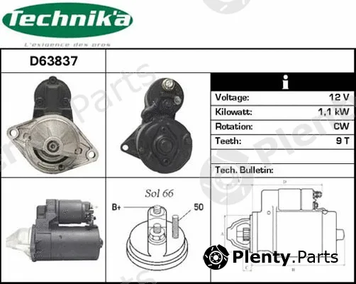 Technika D63837 — Starter