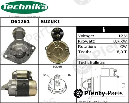 Technika D61261 — Starter