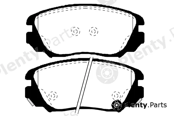 Technika 01813A — Brake Pad Set, disc brake