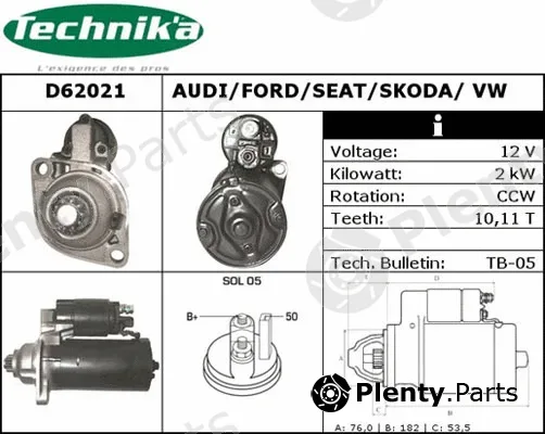Technika D62021 — Starter