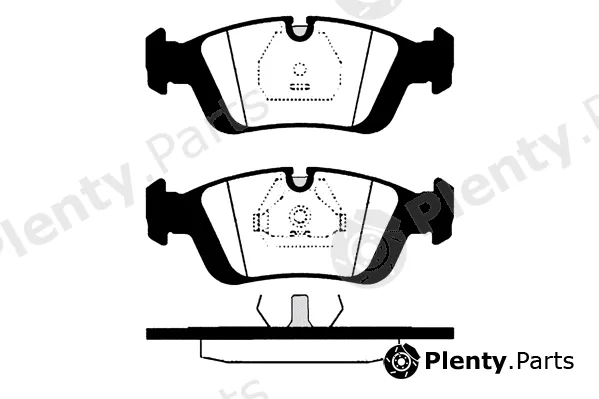 Technika 01580 — Brake Pad Set, disc brake