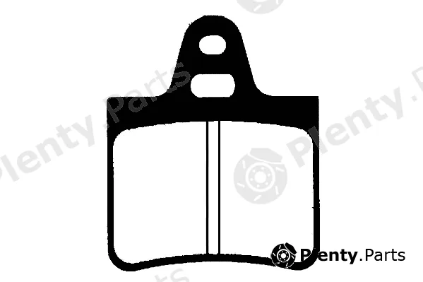 Technika 02004 — Brake Pad Set, disc brake