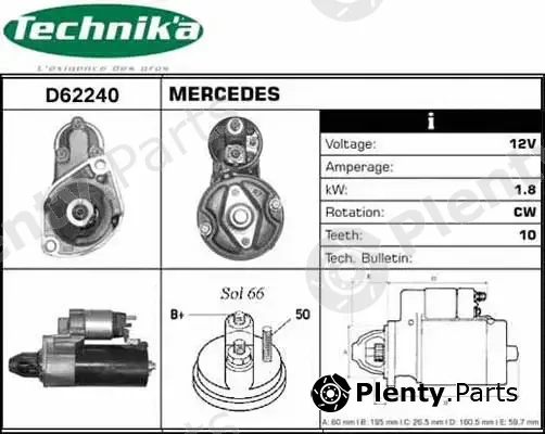 Technika D62240 — Starter