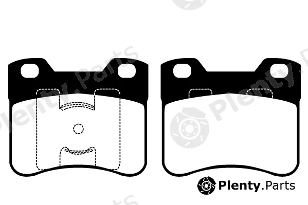 Technika 01082 — Brake Pad Set, disc brake