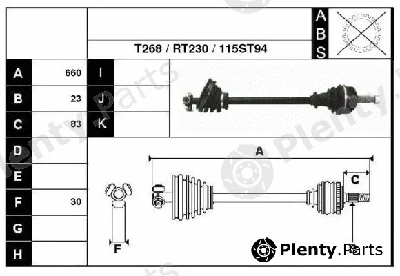 Technika 38115 — Drive Shaft