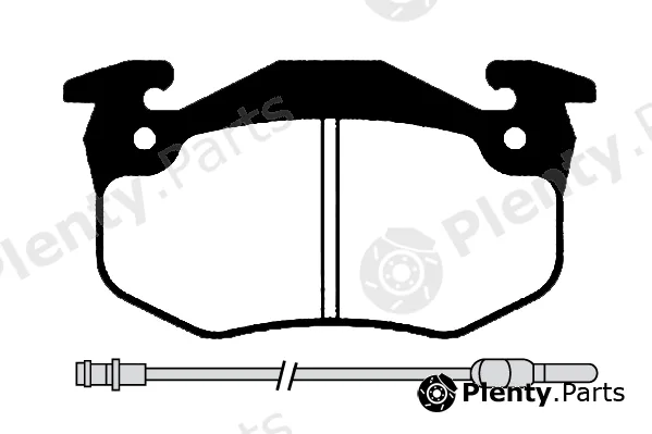 Technika 01003 — Brake Pad Set, disc brake