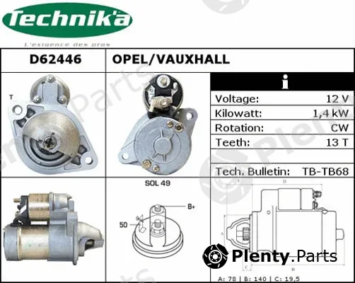 Technika D62446 — Starter