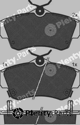 Technika 01388A — Brake Pad Set, disc brake