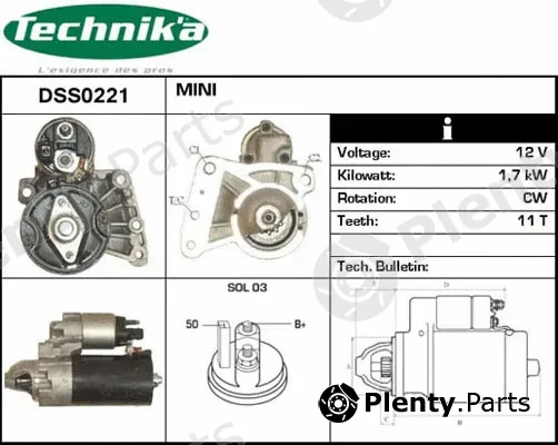 Technika DSS0221 — Starter