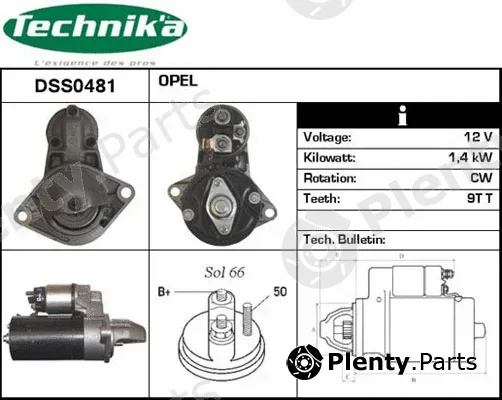 Technika DSS0481 — Starter