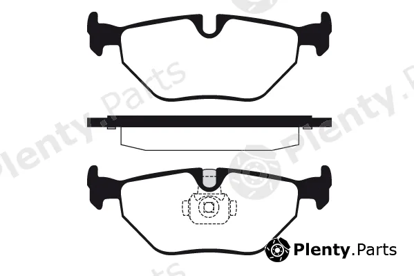 Technika 02256B — Brake Pad Set, disc brake
