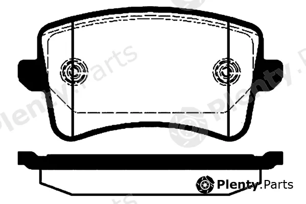 Technika 01670 — Brake Pad Set, disc brake