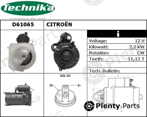 Technika D61065 — Starter