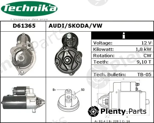 Technika D61365 — Starter