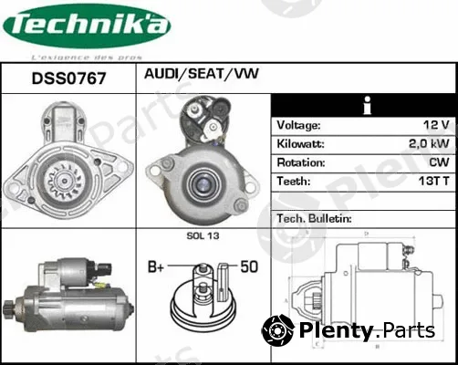 Technika DSS0767 — Starter
