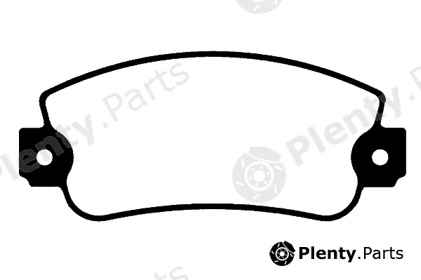 Technika 01244 — Brake Pad Set, disc brake