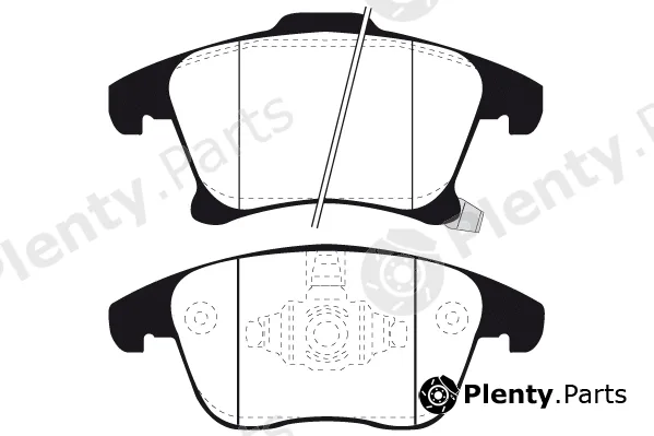 Technika 01894B — Brake Pad Set, disc brake