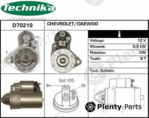 Technika D70210 — Starter