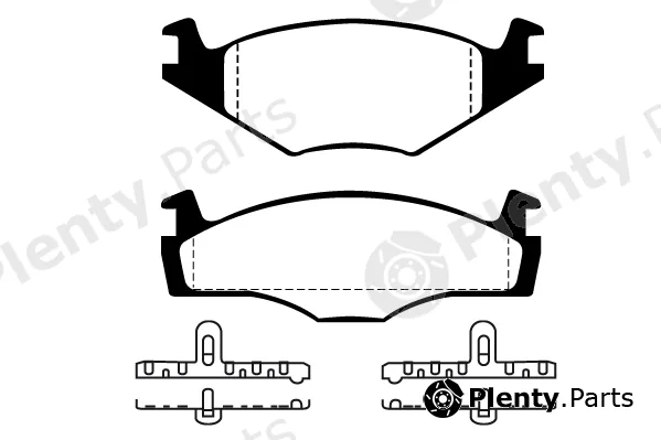 Technika 01012 — Brake Pad Set, disc brake