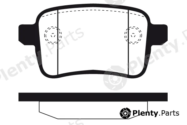 Technika 02311 — Brake Pad Set, disc brake