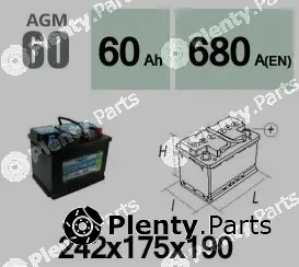 Technika AGM60 — Starter Battery
