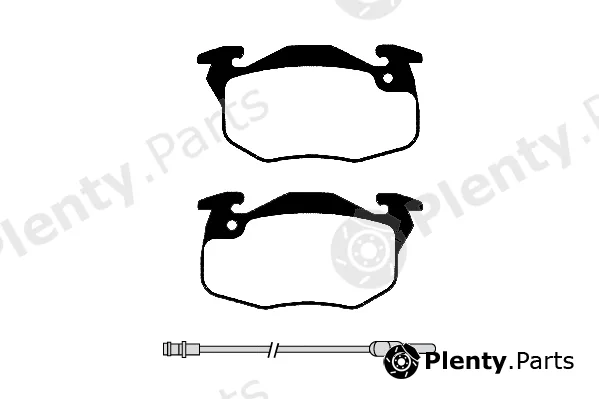 Technika 01001 — Brake Pad Set, disc brake