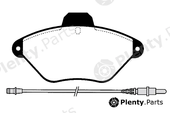 Technika 01133 — Brake Pad Set, disc brake