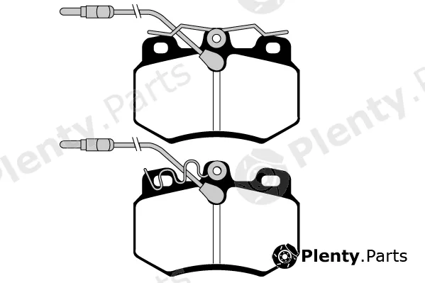 Technika 01007 — Brake Pad Set, disc brake