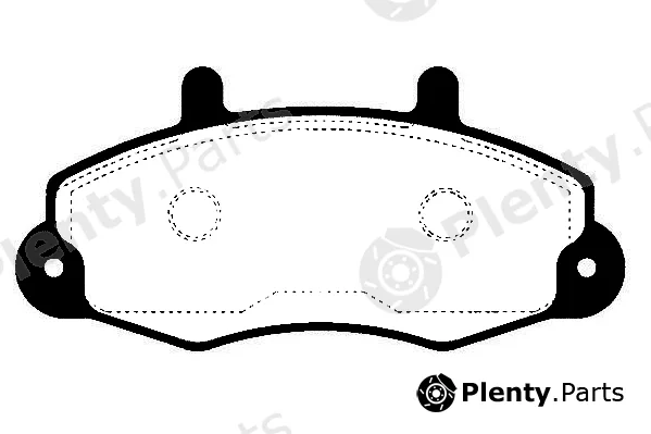 Technika 01076 — Brake Pad Set, disc brake