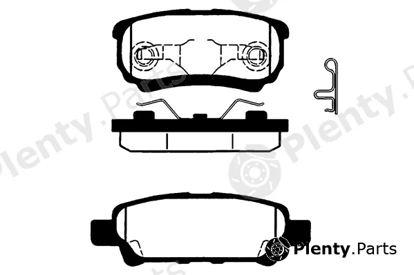Technika 02262A — Brake Pad Set, disc brake