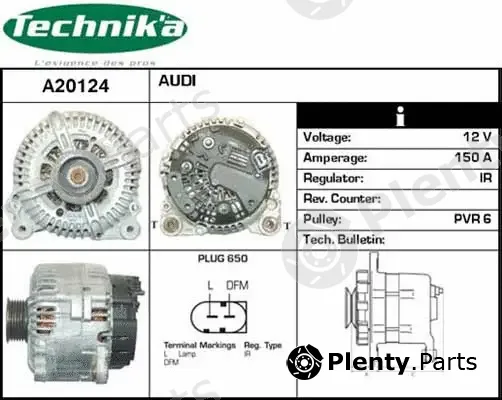 Technika A20124 — Alternator