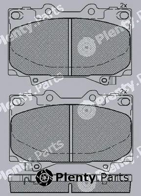 Technika 01775A — Brake Pad Set, disc brake
