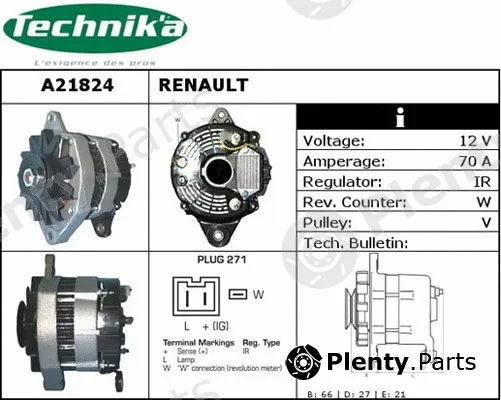 Technika A21824 — Alternator