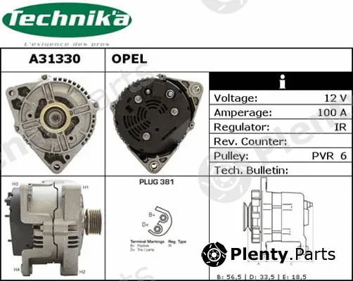 Technika A31330 — Alternator