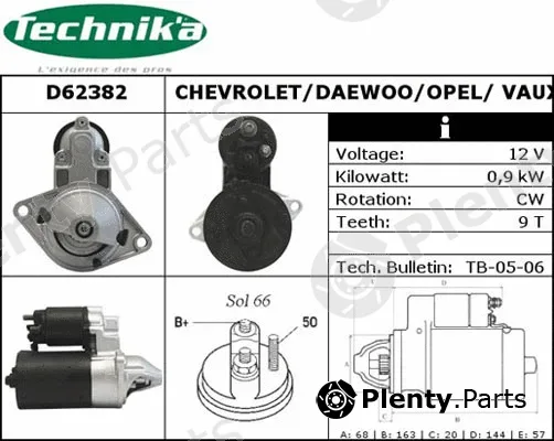 Technika D62382 — Starter