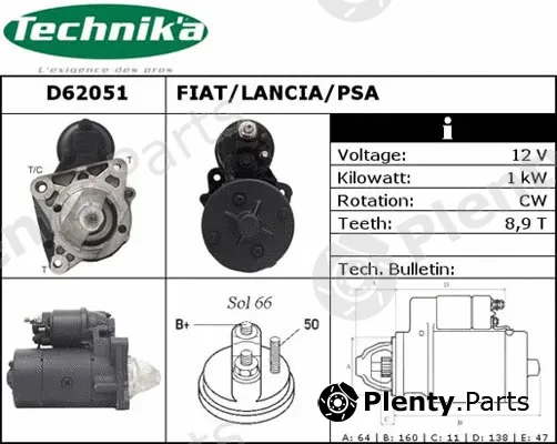 Technika D62051 — Starter