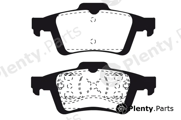 Technika 02186 — Brake Pad Set, disc brake