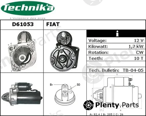 Technika D61053 — Starter