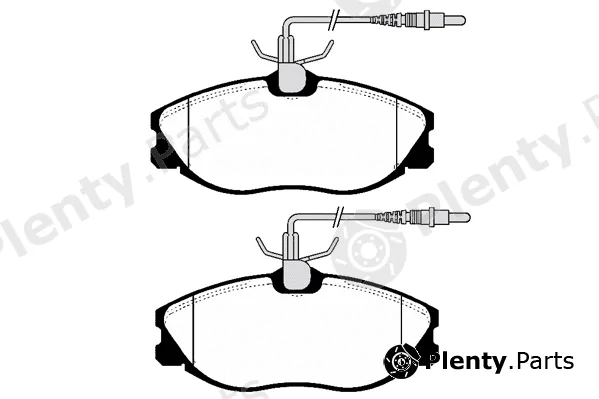 Technika 01026 — Brake Pad Set, disc brake