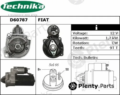 Technika D60787 — Starter