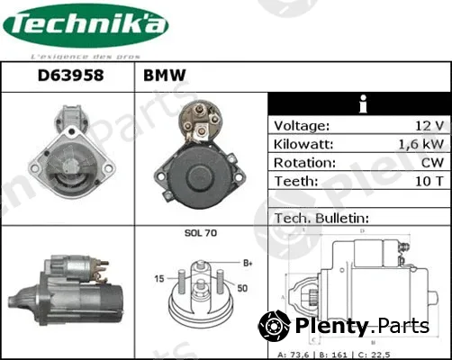 Technika D63958 — Starter