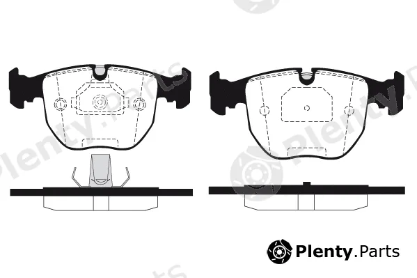 Technika 01440 — Brake Pad Set, disc brake