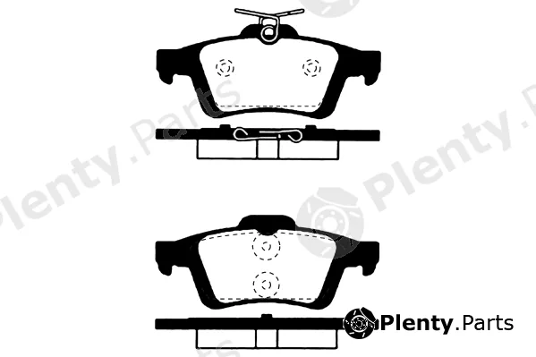 Technika 02181 — Brake Pad Set, disc brake