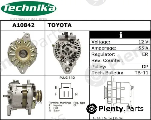 Technika A10842 — Alternator