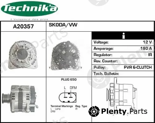 Technika A20357 — Alternator