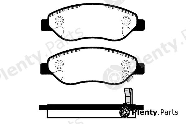 Technika 01714A — Brake Pad Set, disc brake