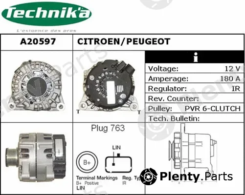 Technika A20597 — Alternator