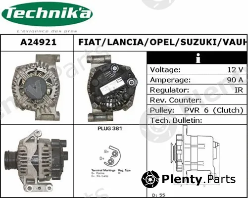 Technika A24921 — Alternator